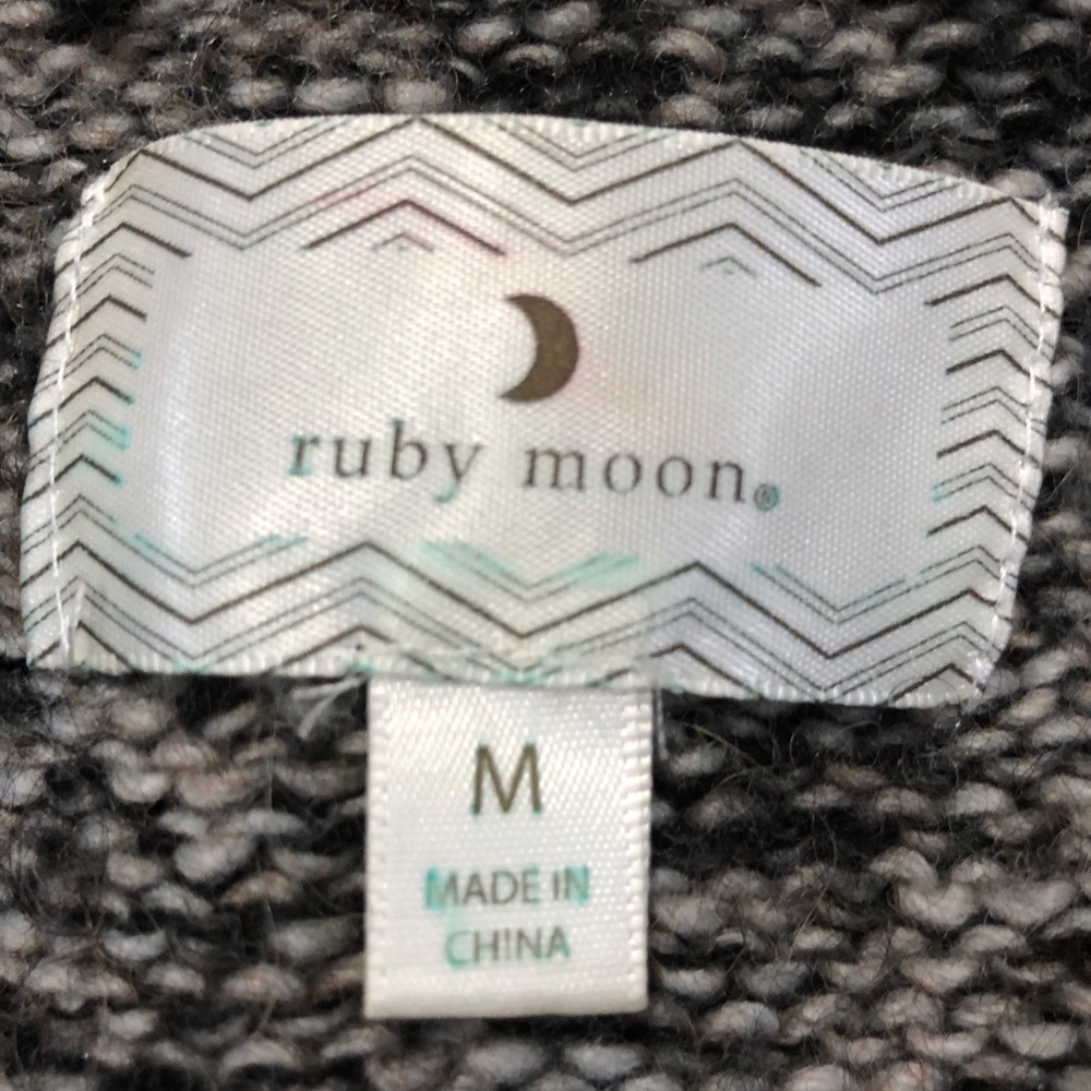 Ruby Moon Cardigan Sweater Size Medium - image 4
